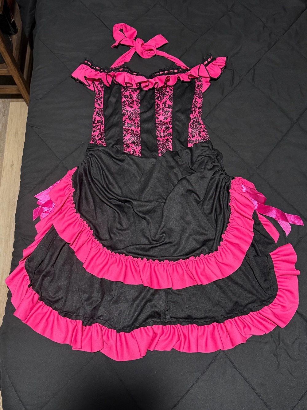 CanCan Costume Can Can Dress Women’s Halloween Costume Women’s Saloon Costume
